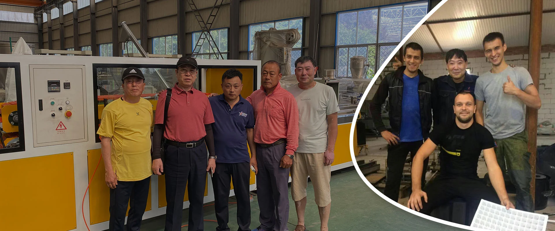 Műanyag lemez extruder gép porcelán