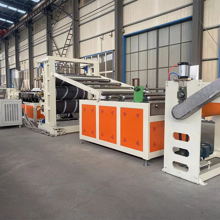 PVC átlátszó lapos extruder gép: A termelés tisztasága, a kimenet erőssége