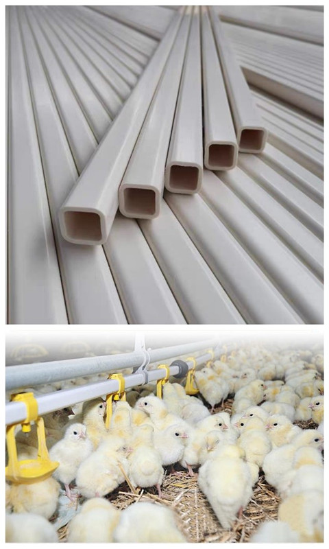 Milyen PVC négyzet alakú csövek alkalmazzák az akvakultúra -vízvezetékeket?