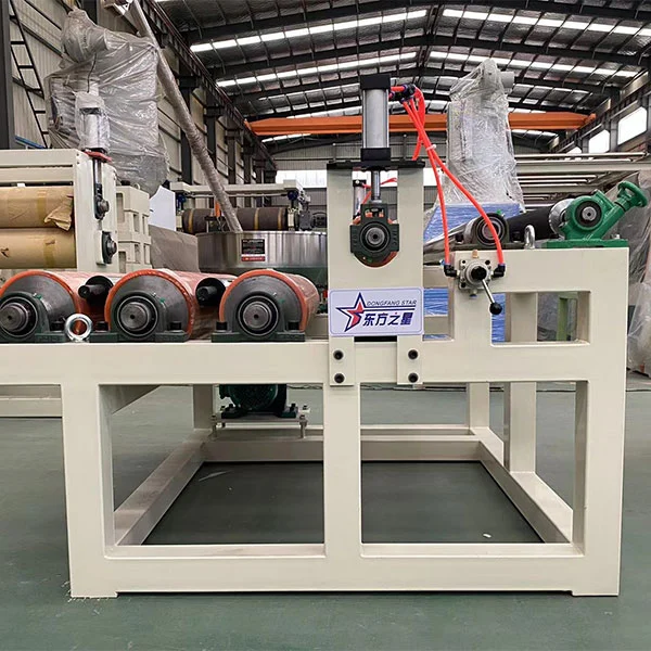 PVC átlátszó terítő extruder gép